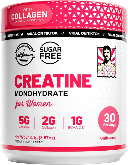 Creatina Con Colageno Monohidratada - Ideal para engrandecer gluteos